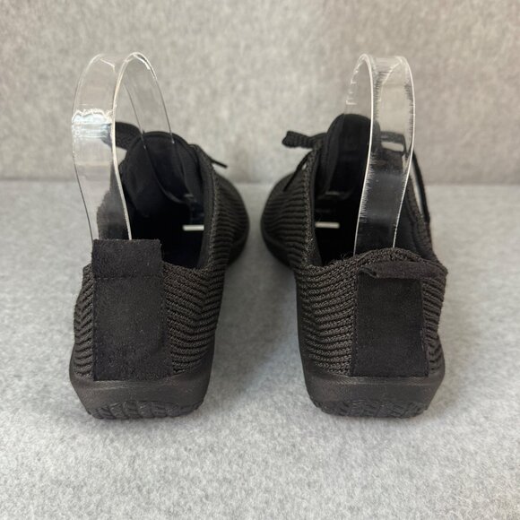 Arcopedico Black Knit Lace-Up Shocks Shoes Casual Sneakers Size 39 US 8 - 8.5 - Picture 11 of 14